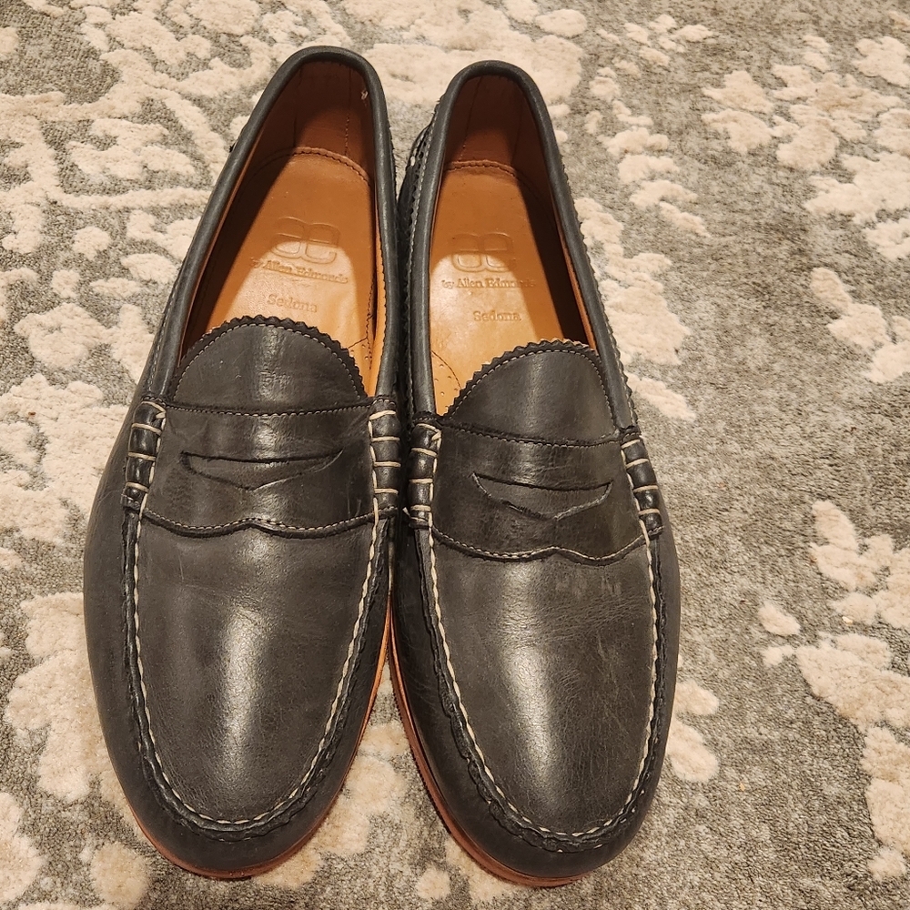 Edmonds Allen Sedona loafers blue green gray color, size 11
